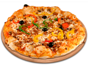 Pizzas base tomate