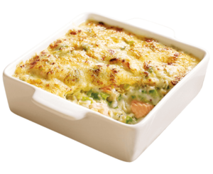 Gratin au saumon